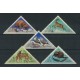 FAUNA SALVAJE RUSIA SERIE COMPLETA DE ESTAMPILLAS TRIANGULARES MINT